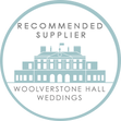 Recommended Supplier: Woolverstone Hall Weddings